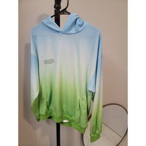 Pangaia Mens Cotton Signature Long Sleeve Midweight Pullover Hoodie Large